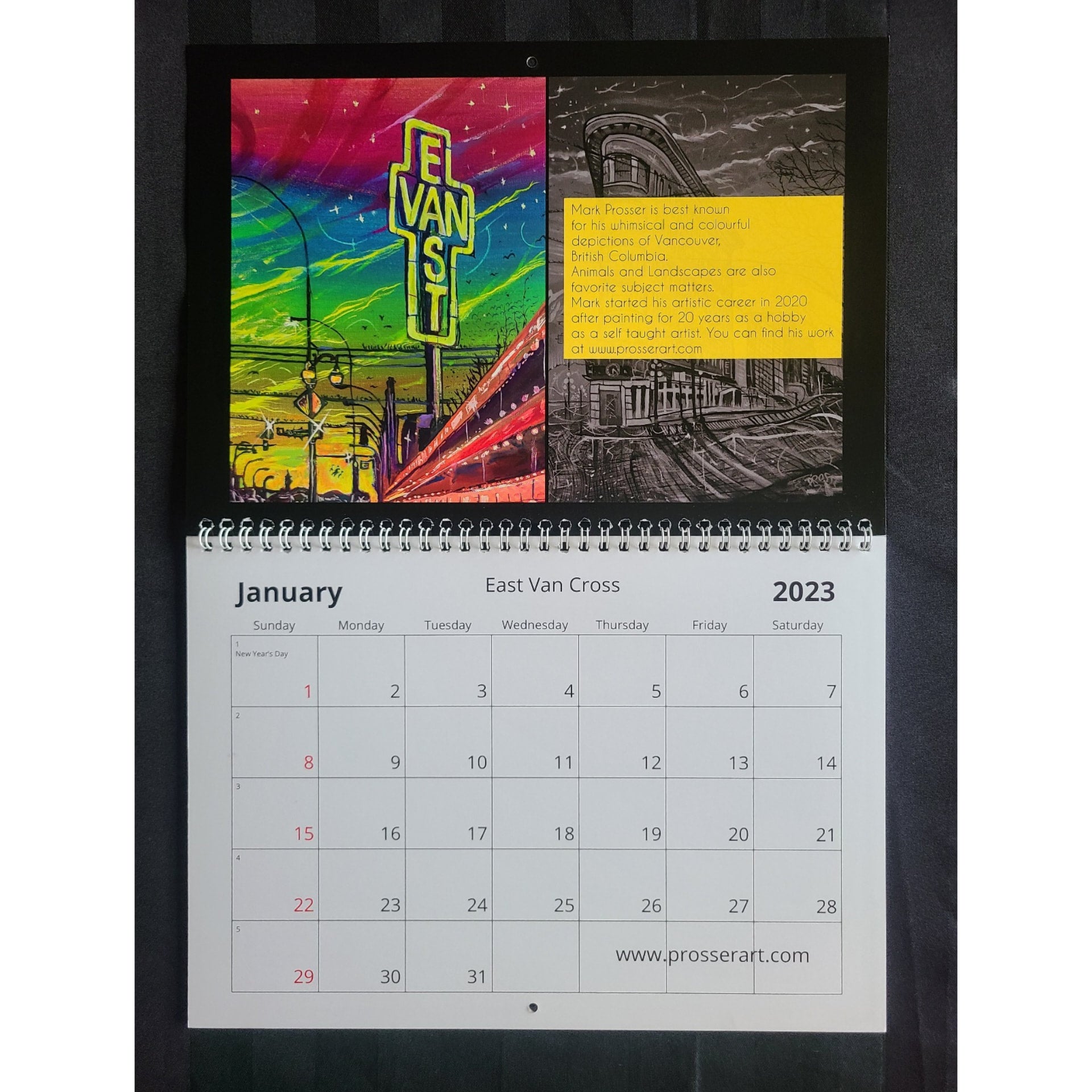 2024 Art Calendar Vancouver Collection ProsserArt   S373418771186852632 P270 I2 W1920 