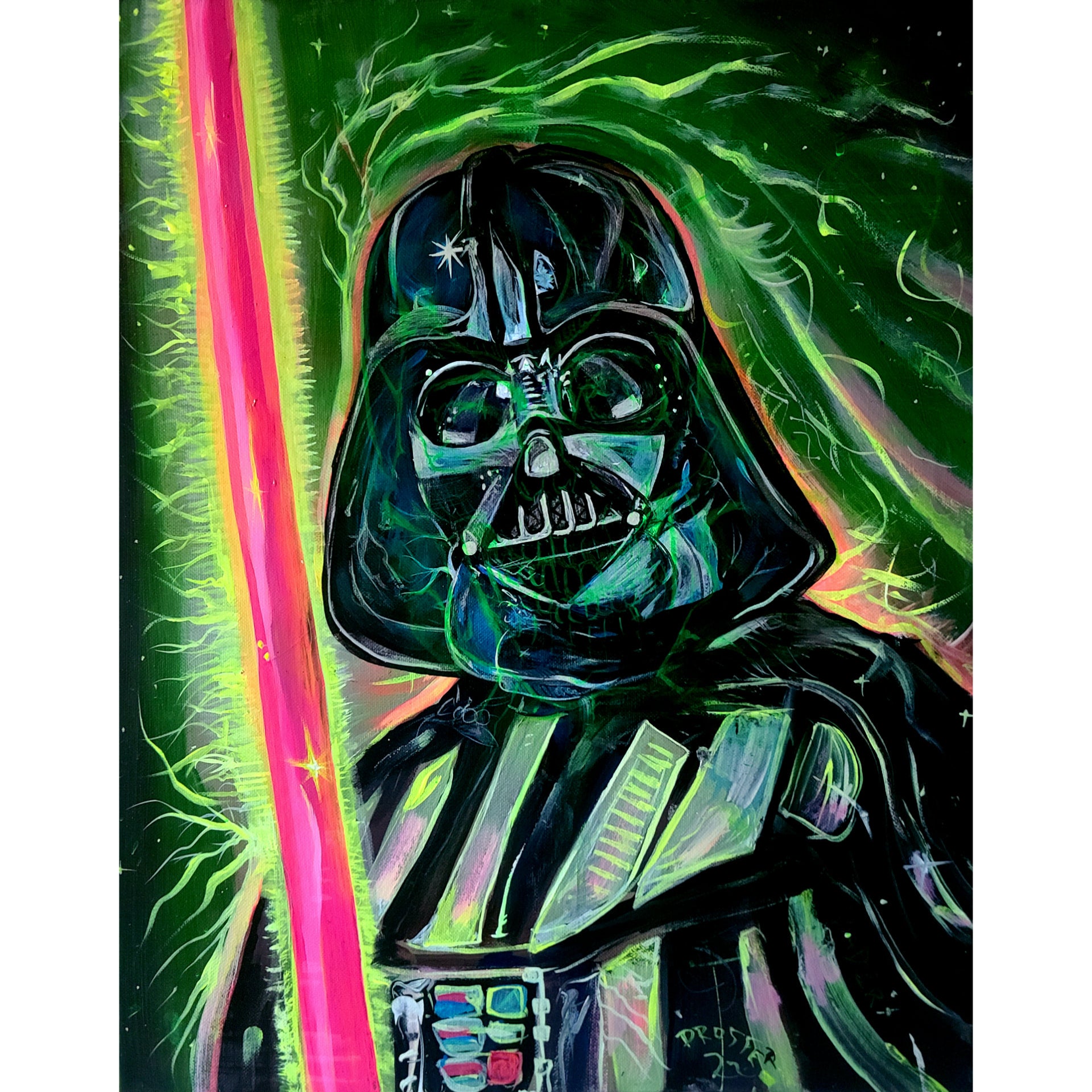 Darth Vader Canvas Print 3 sizes | ProsserArt